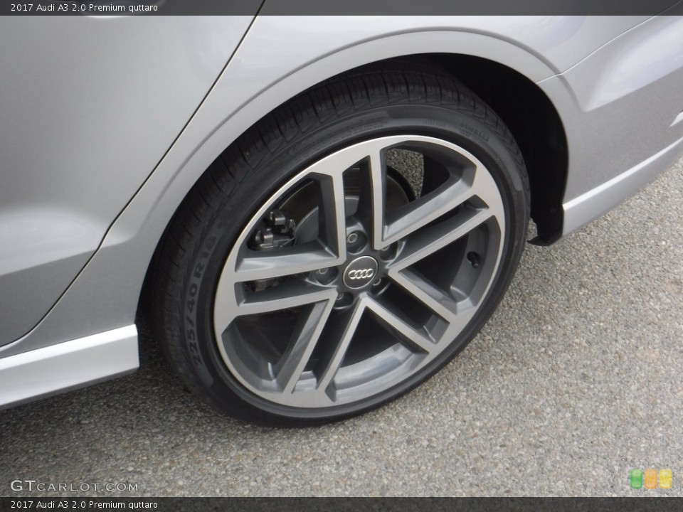 2017 Audi A3 2.0 Premium quttaro Wheel and Tire Photo #117076587