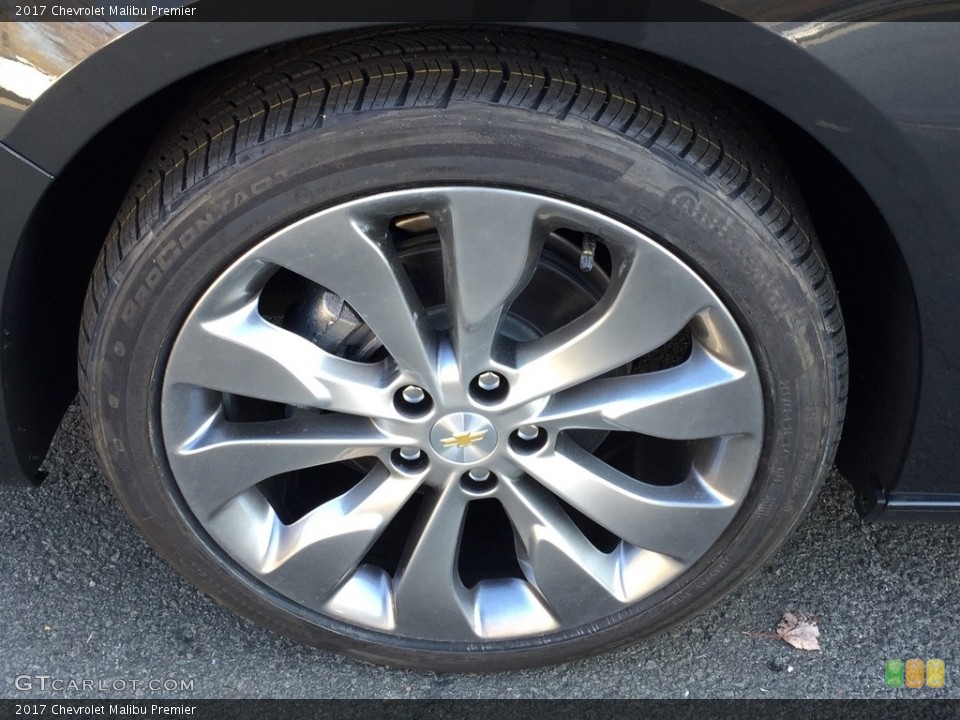 2017 Chevrolet Malibu Premier Wheel and Tire Photo #117101020
