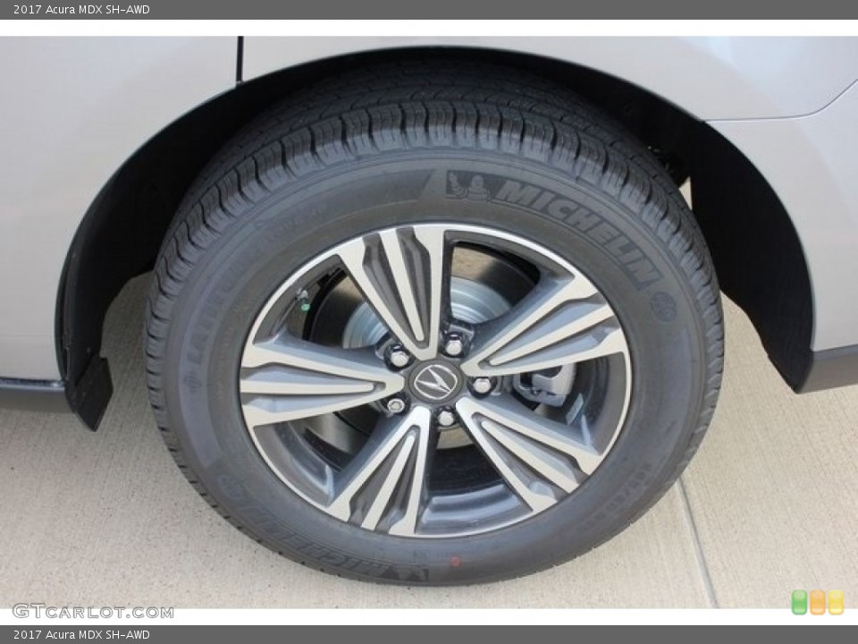 2017 Acura MDX SH-AWD Wheel and Tire Photo #117139535