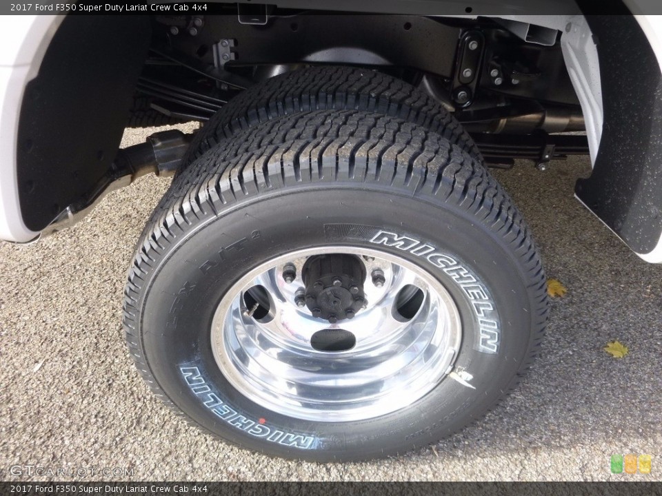 2017 Ford F350 Super Duty Lariat Crew Cab 4x4 Wheel and Tire Photo #117160384