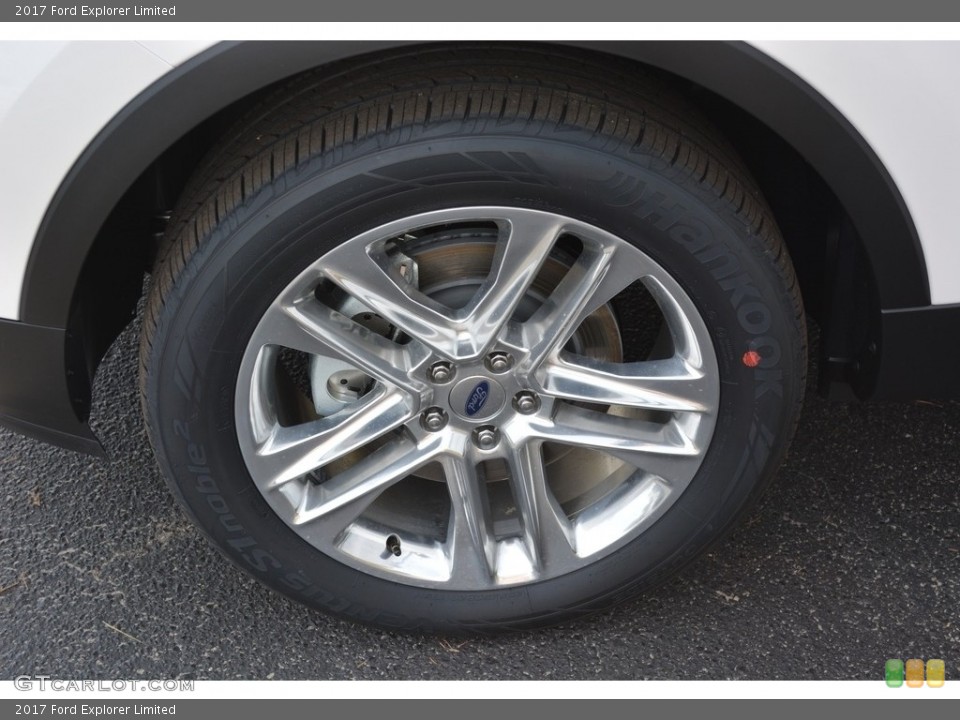 2017 Ford Explorer Limited Wheel and Tire Photo #117188506