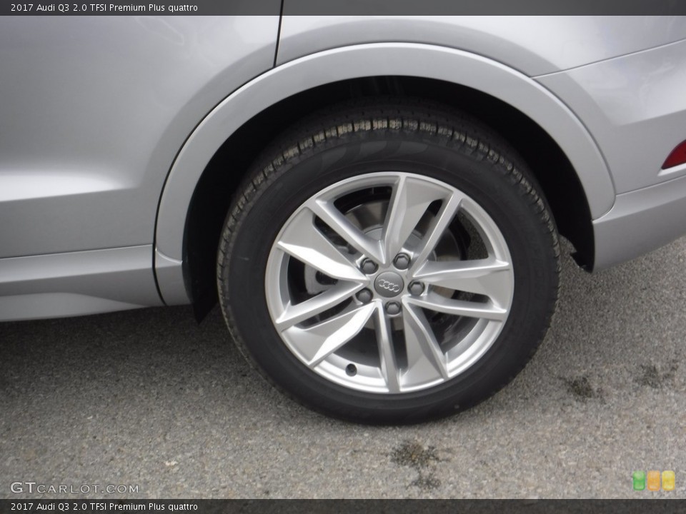 2017 Audi Q3 2.0 TFSI Premium Plus quattro Wheel and Tire Photo #117196249