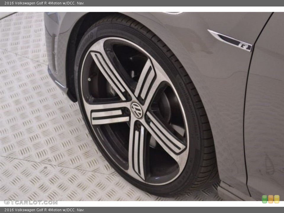 2016 Volkswagen Golf R 4Motion w/DCC. Nav. Wheel and Tire Photo #117197830