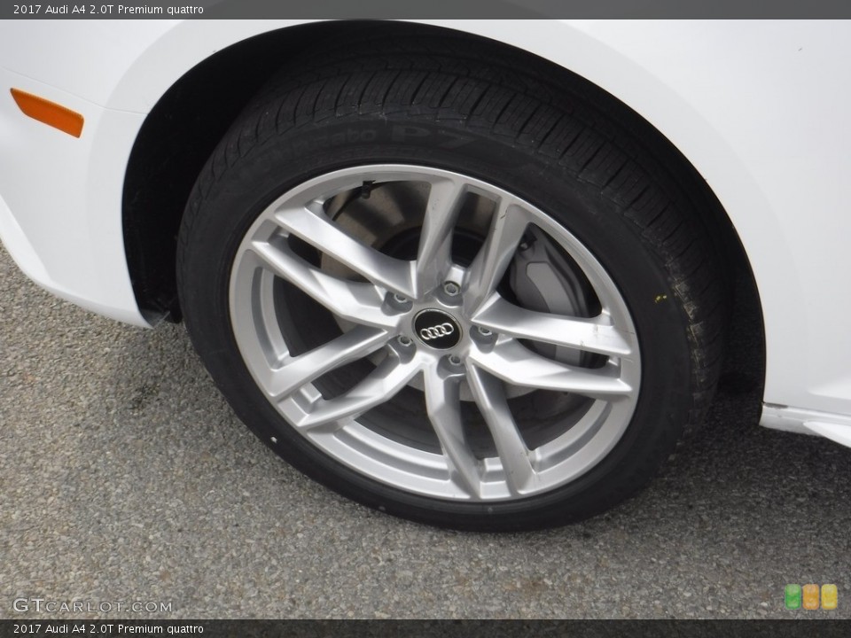 2017 Audi A4 2.0T Premium quattro Wheel and Tire Photo #117198397