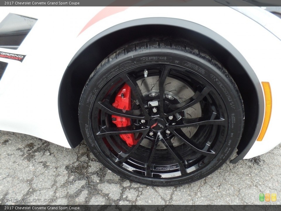 2017 Chevrolet Corvette Grand Sport Coupe Wheel and Tire Photo #117198955