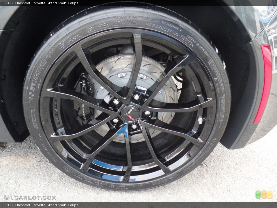 2017 Chevrolet Corvette Grand Sport Coupe Wheel and Tire Photo #117199315