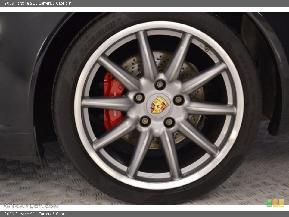 2009 Porsche 911 Carrera S Cabriolet Wheel and Tire Photo #117209425