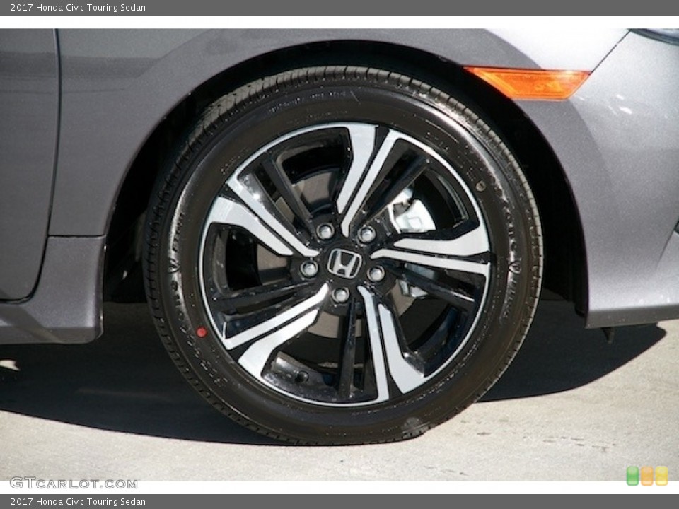 2017 Honda Civic Touring Sedan Wheel and Tire Photo #117218292