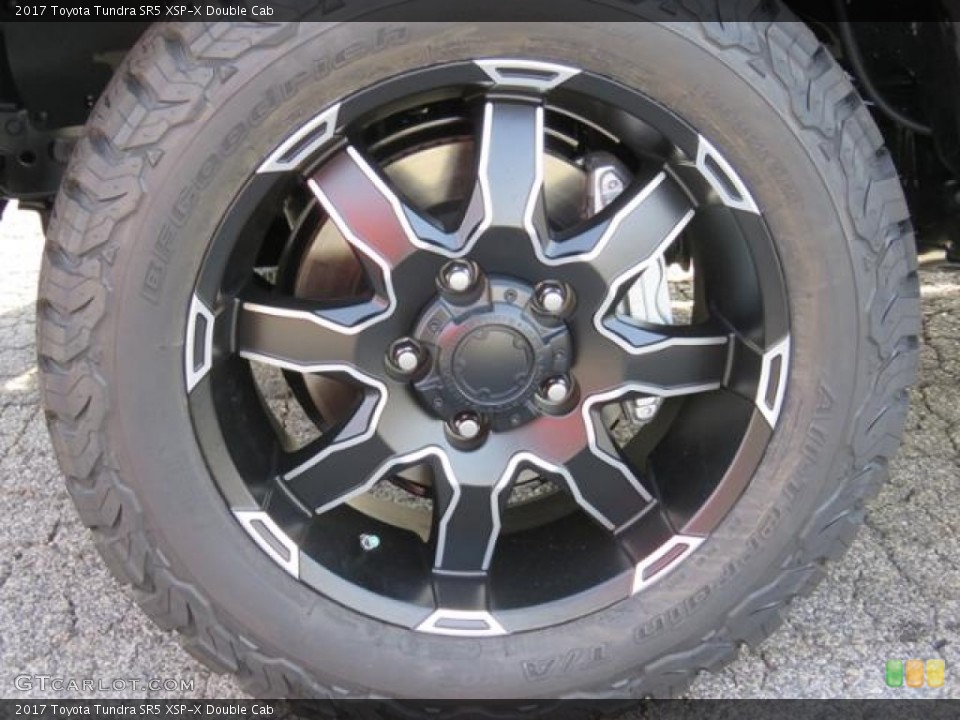 2017 Toyota Tundra SR5 XSP-X Double Cab Wheel and Tire Photo #117227398