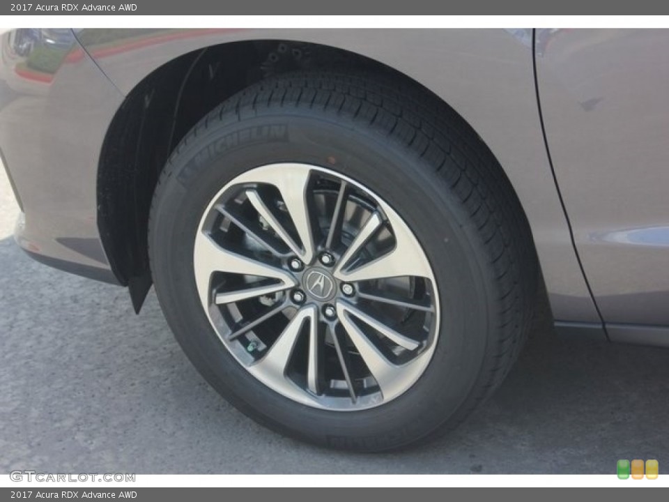 2017 Acura RDX Advance AWD Wheel and Tire Photo #117234460