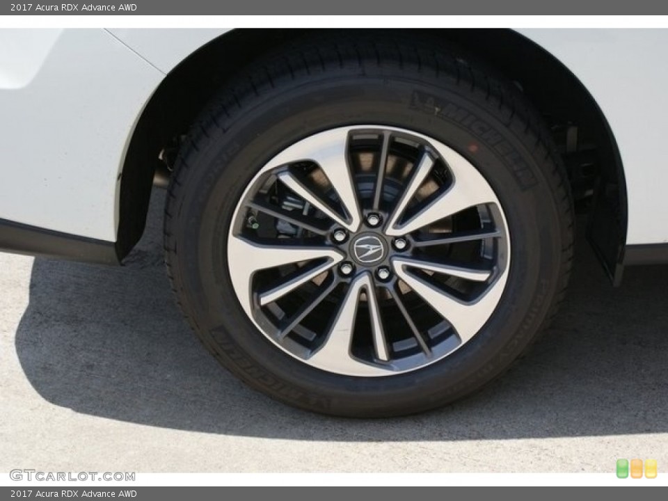 2017 Acura RDX Advance AWD Wheel and Tire Photo #117235363