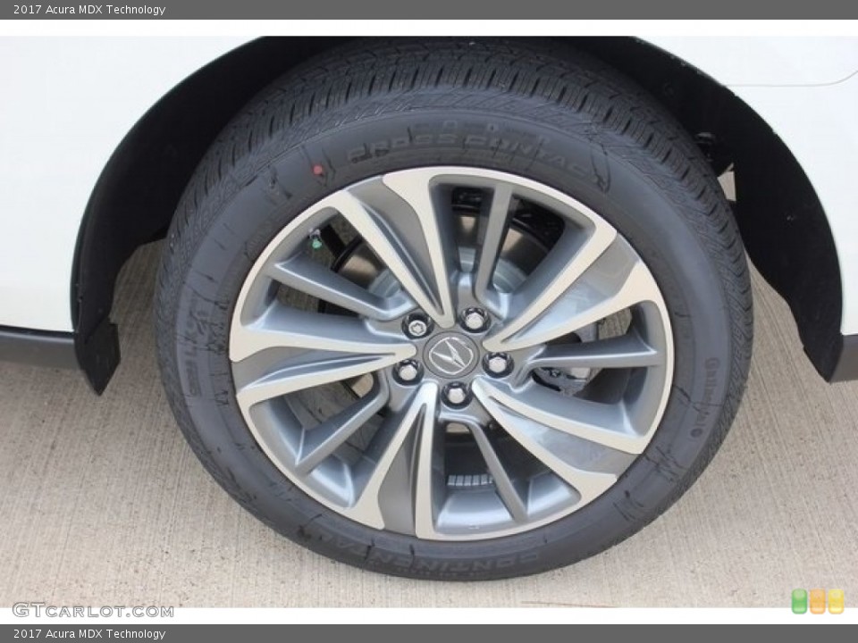 2017 Acura MDX Technology Wheel and Tire Photo #117244327