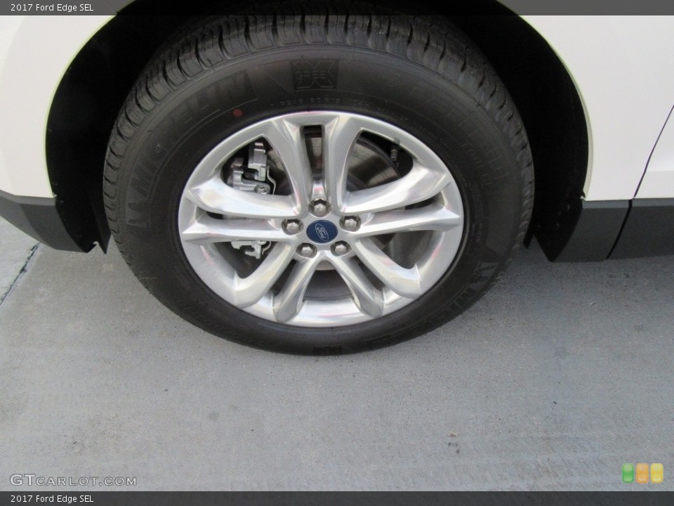 2017 Ford Edge SEL Wheel and Tire Photo #117258571