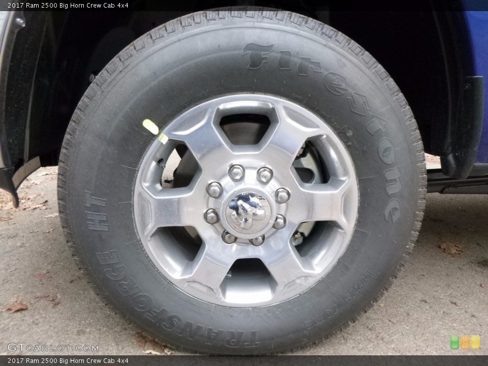 2017 Ram 2500 Big Horn Crew Cab 4x4 Wheel and Tire Photo #117262165