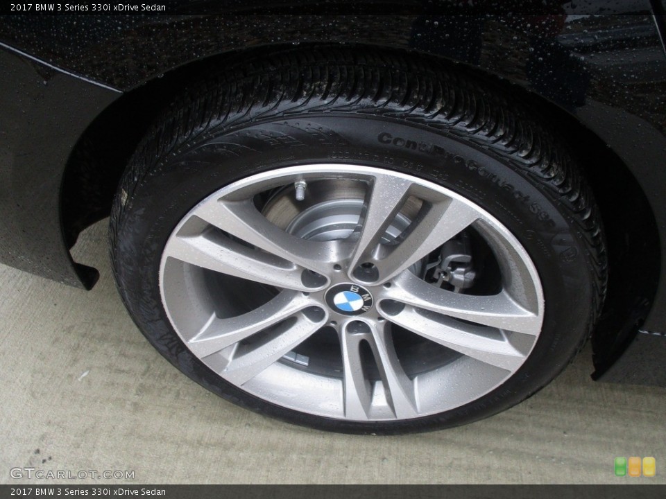 2017 BMW 3 Series 330i xDrive Sedan Wheel and Tire Photo #117268186