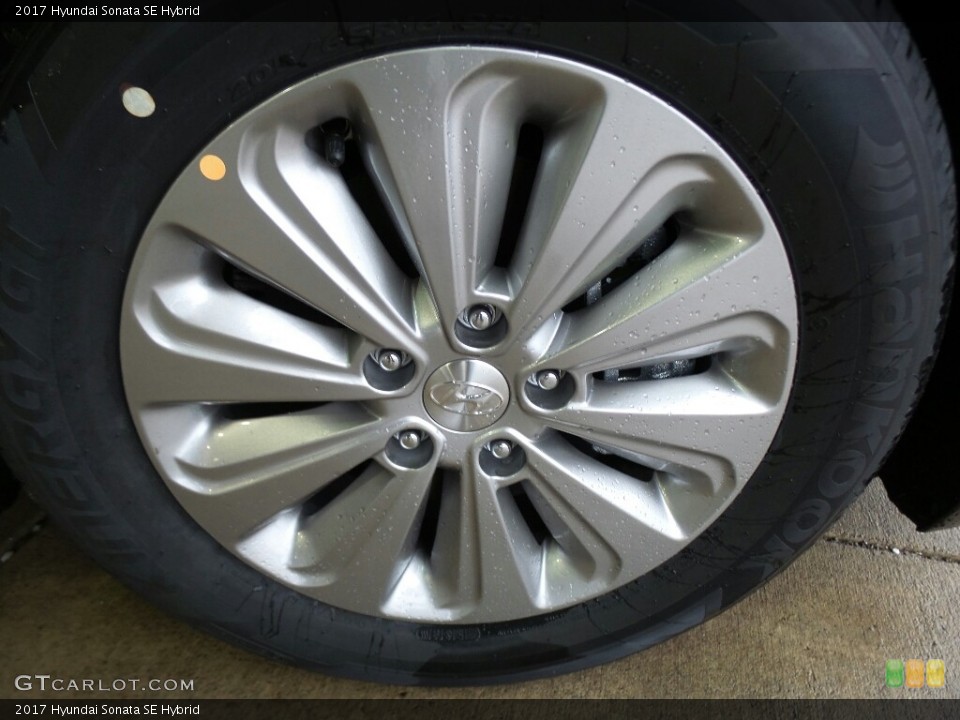 2017 Hyundai Sonata SE Hybrid Wheel and Tire Photo #117273217