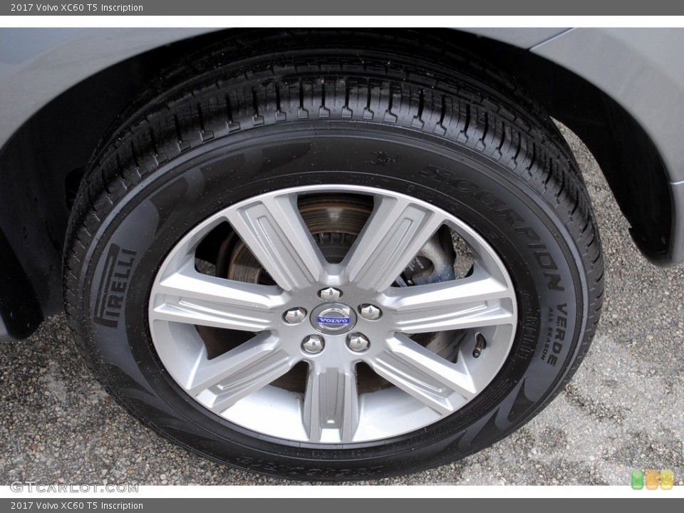 2017 Volvo XC60 T5 Inscription Wheel and Tire Photo #117322864