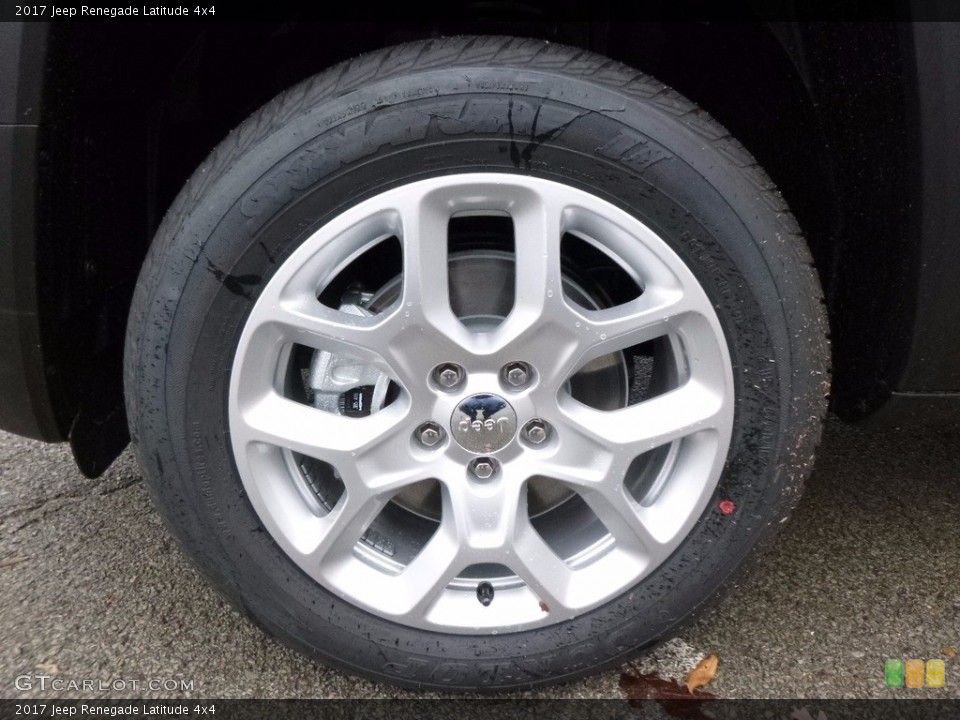 2017 Jeep Renegade Latitude 4x4 Wheel and Tire Photo #117332971