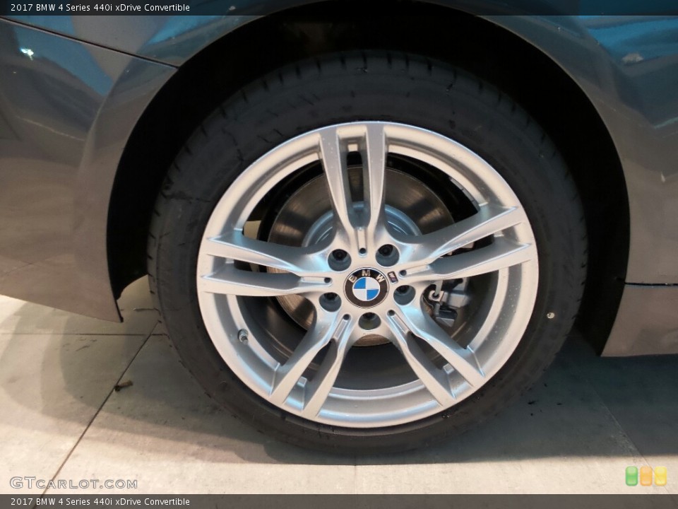 2017 BMW 4 Series 440i xDrive Convertible Wheel and Tire Photo #117335950