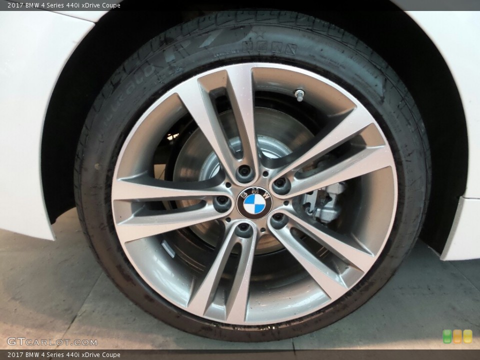 2017 BMW 4 Series 440i xDrive Coupe Wheel and Tire Photo #117336121