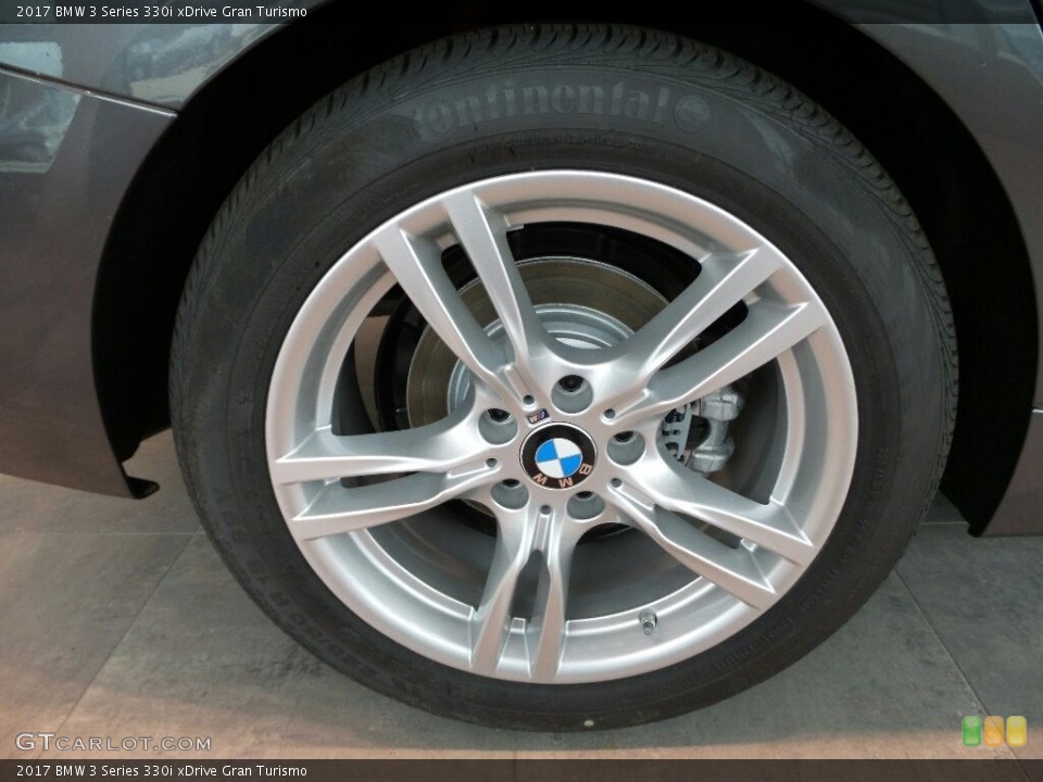 2017 BMW 3 Series 330i xDrive Gran Turismo Wheel and Tire Photo #117336649