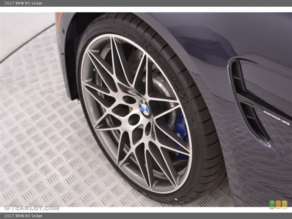 2017 BMW M3 Sedan Wheel and Tire Photo #117347539
