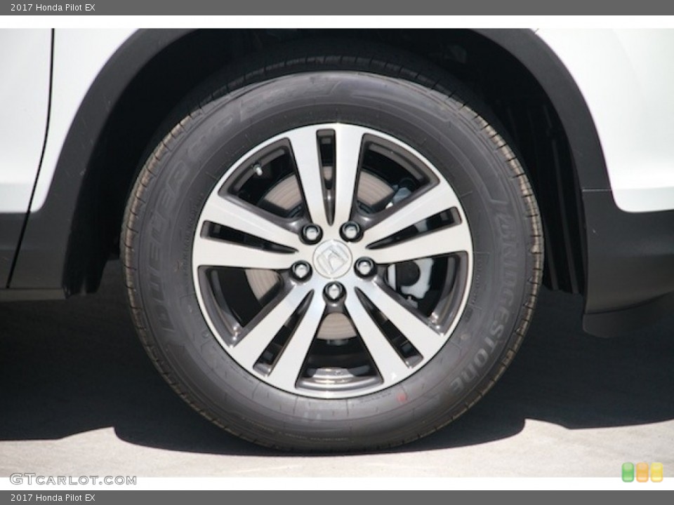 2017 Honda Pilot EX Wheel and Tire Photo #117360545