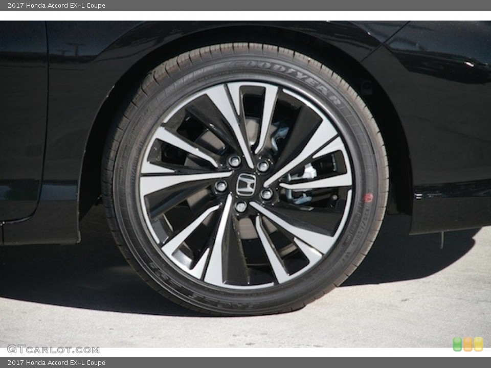 2017 Honda Accord EX-L Coupe Wheel and Tire Photo #117361439