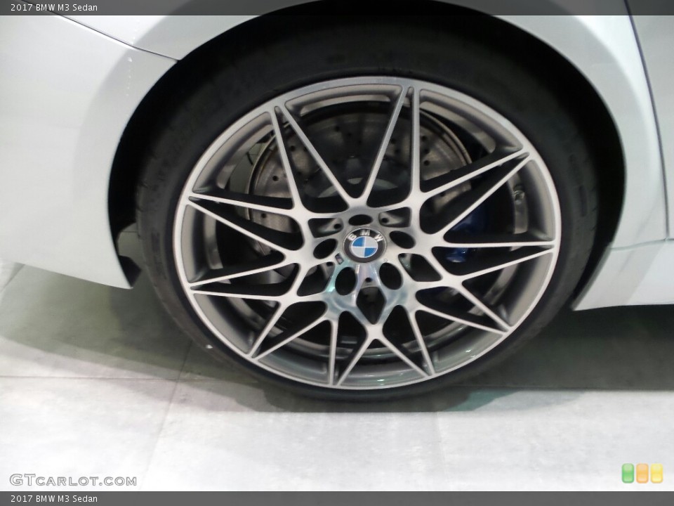 2017 BMW M3 Sedan Wheel and Tire Photo #117387094