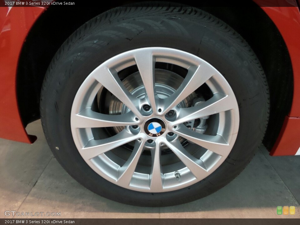 2017 BMW 3 Series 320i xDrive Sedan Wheel and Tire Photo #117387172