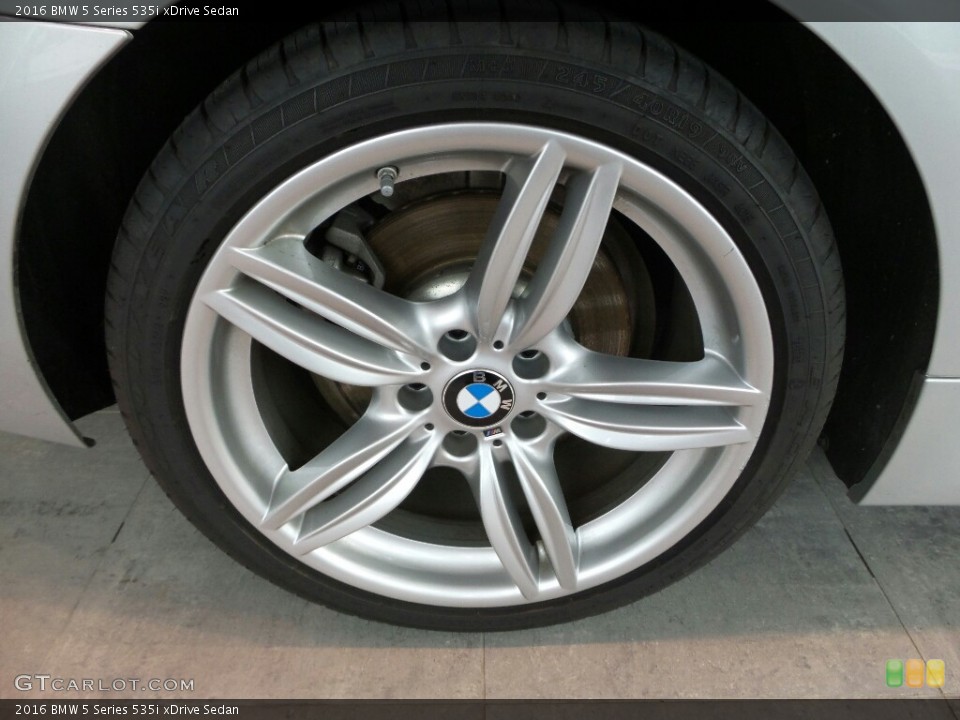 2016 BMW 5 Series 535i xDrive Sedan Wheel and Tire Photo #117388171