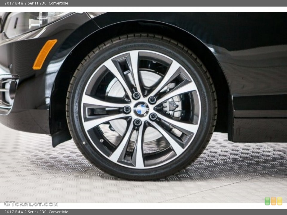 2017 BMW 2 Series 230i Convertible Wheel and Tire Photo #117406004