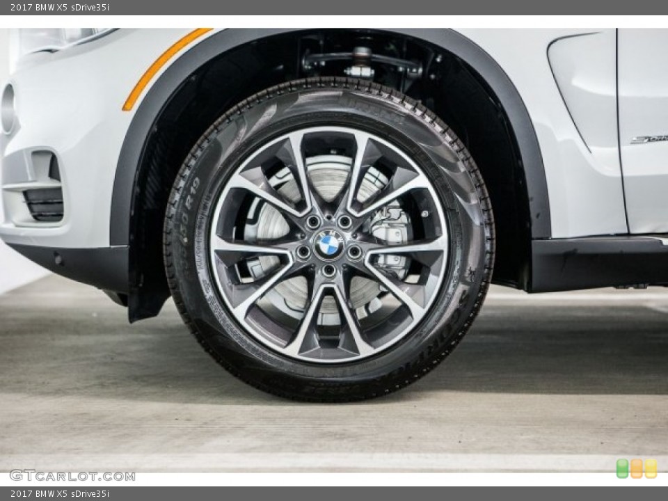 2017 BMW X5 sDrive35i Wheel and Tire Photo #117412538