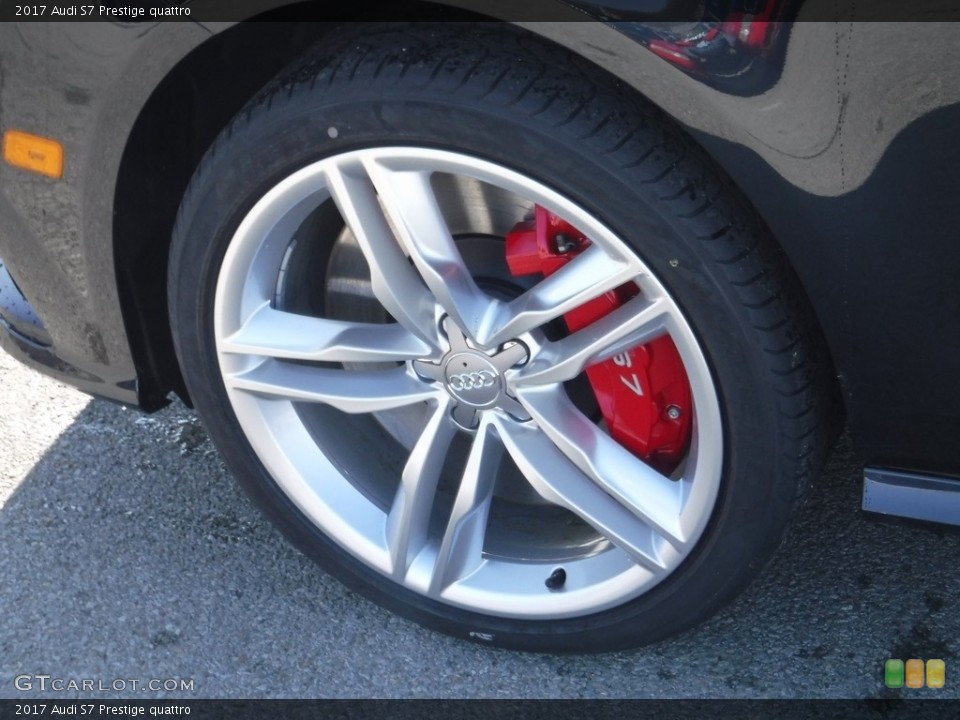 2017 Audi S7 Prestige quattro Wheel and Tire Photo #117428828