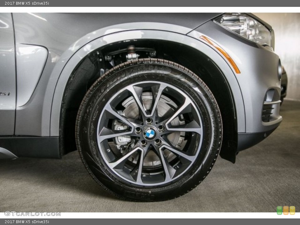 2017 BMW X5 sDrive35i Wheel and Tire Photo #117432038
