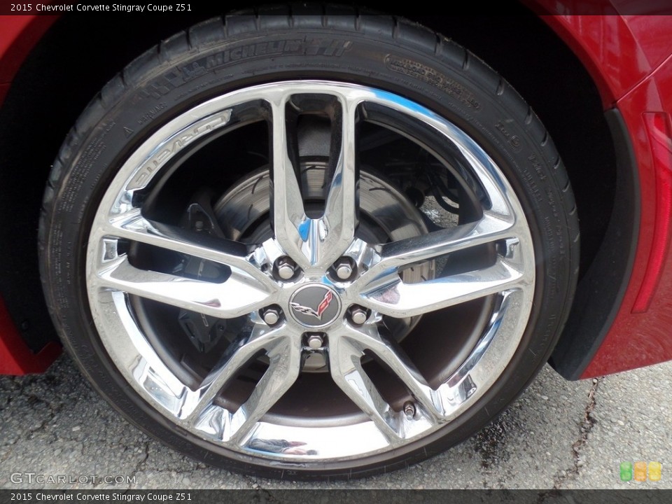 2015 Chevrolet Corvette Stingray Coupe Z51 Wheel and Tire Photo #117446583