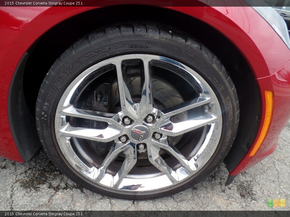 2015 Chevrolet Corvette Stingray Coupe Z51 Wheel and Tire Photo #117446634