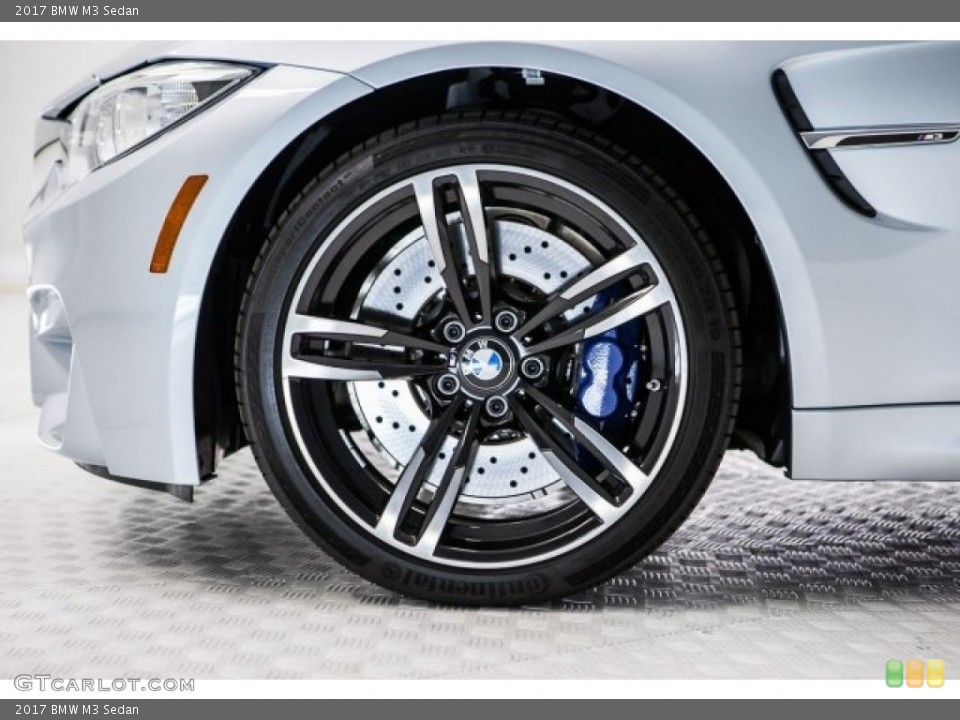 2017 BMW M3 Sedan Wheel and Tire Photo #117450627
