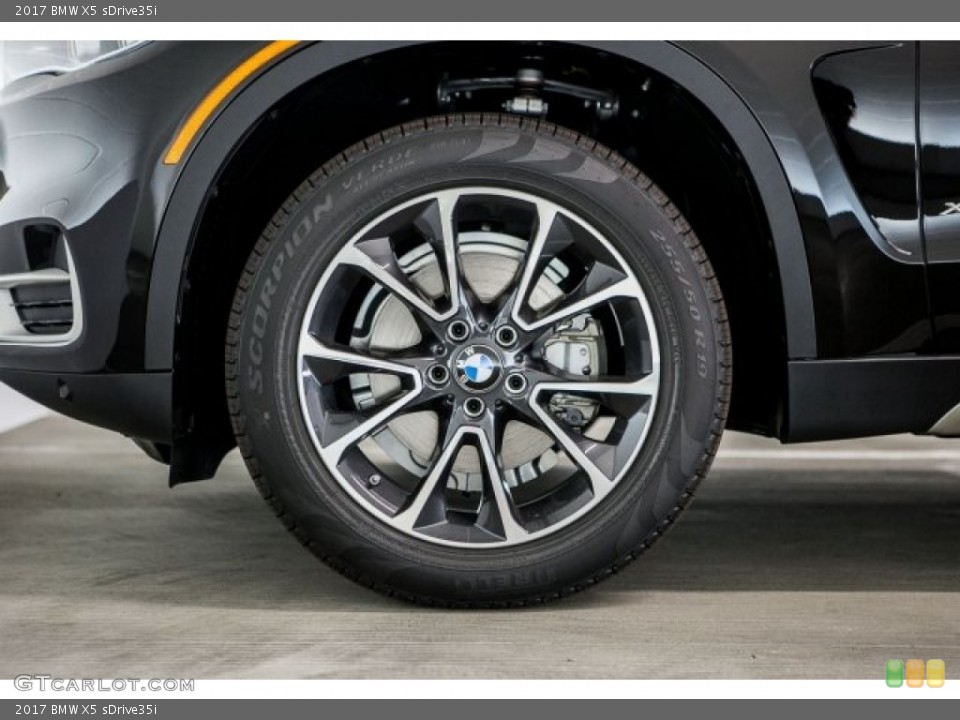 2017 BMW X5 sDrive35i Wheel and Tire Photo #117452661