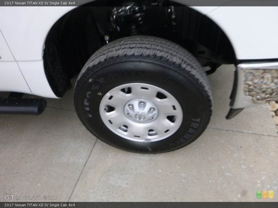 2017 Nissan TITAN XD SV Single Cab 4x4 Wheel and Tire Photo #117473384
