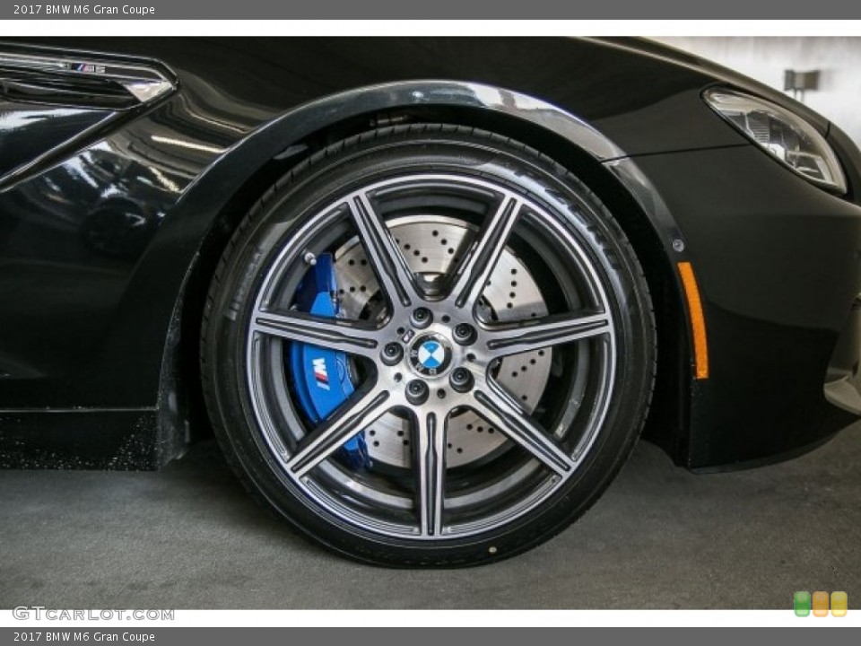 2017 BMW M6 Gran Coupe Wheel and Tire Photo #117480755