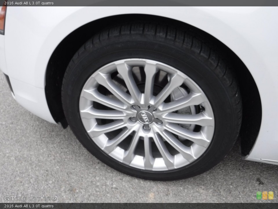 2016 Audi A8 L 3.0T quattro Wheel and Tire Photo #117486905