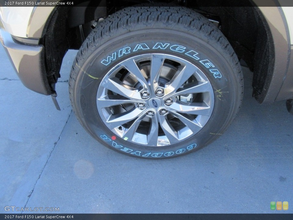2017 Ford F150 Lariat SuperCrew 4X4 Wheel and Tire Photo #117491651