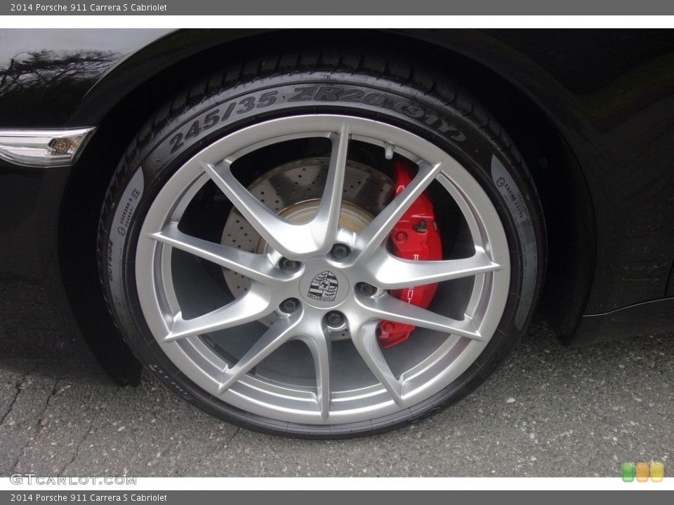 2014 Porsche 911 Carrera S Cabriolet Wheel and Tire Photo #117501163