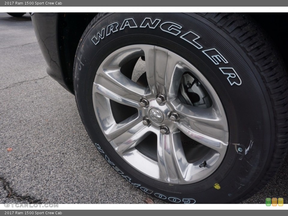 2017 Ram 1500 Sport Crew Cab Wheel and Tire Photo #117512491