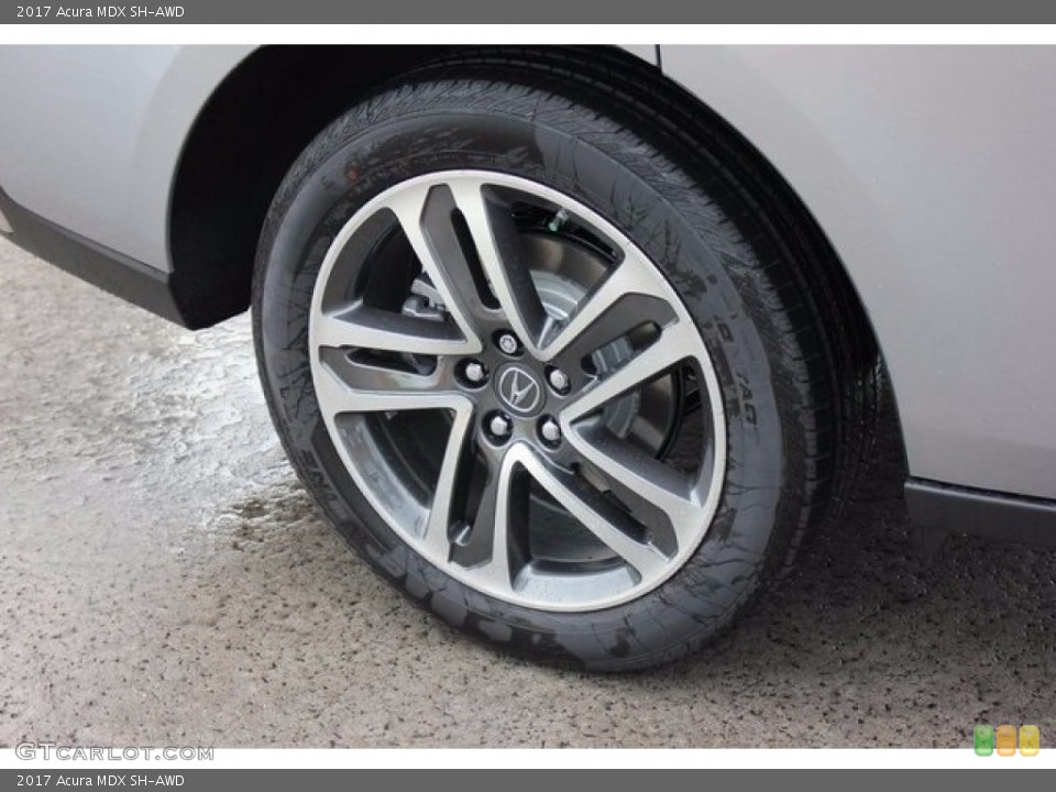 2017 Acura MDX SH-AWD Wheel and Tire Photo #117525010