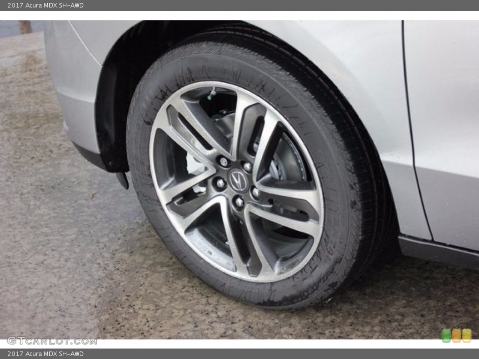 2017 Acura MDX SH-AWD Wheel and Tire Photo #117525037