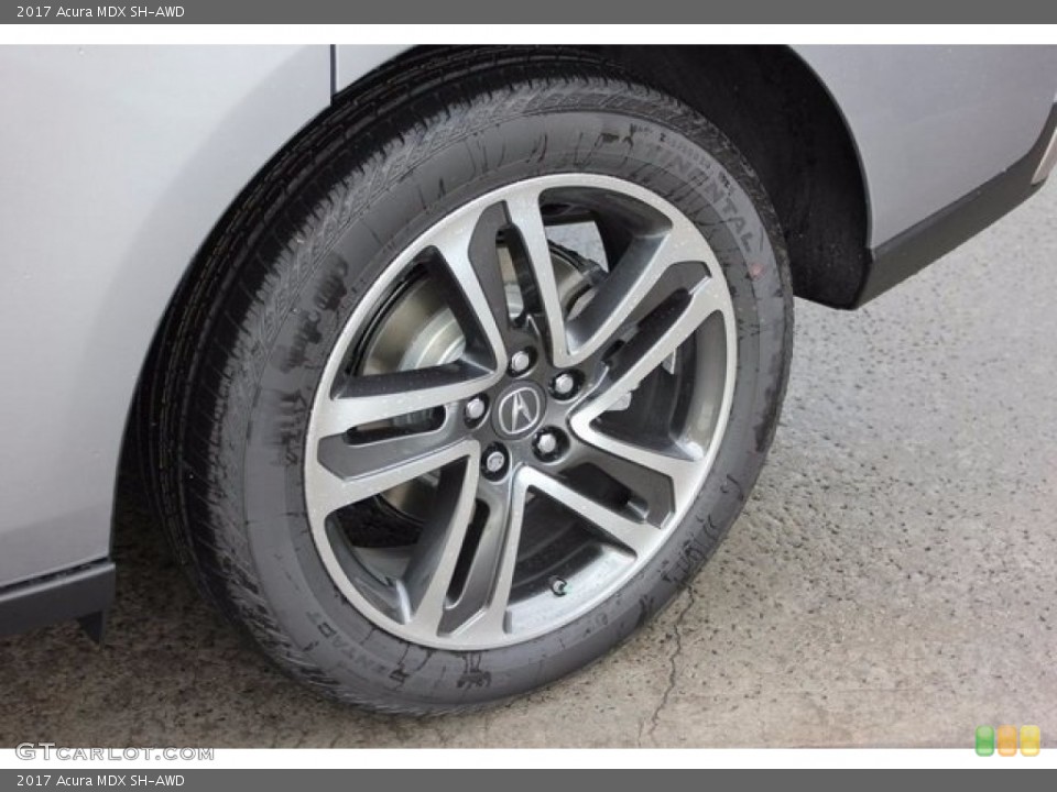 2017 Acura MDX SH-AWD Wheel and Tire Photo #117525046