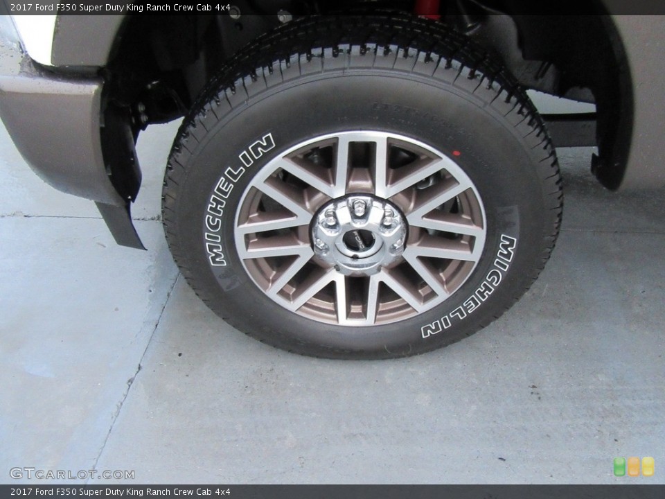 2017 Ford F350 Super Duty Wheels and Tires