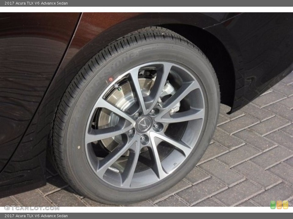 2017 Acura TLX V6 Advance Sedan Wheel and Tire Photo #117531268